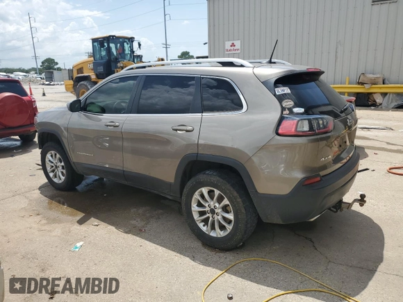 2019 Jeep Cherokee Latitude with VIN 1C4PJMCX4KD107222, listed as a Copart auction lot 61497275 with 156,805 mi miles and Salvage title. Bid and sale history available at DreamBid. Image 2.