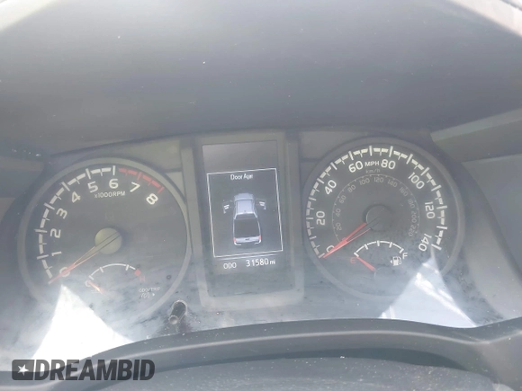 2023 Toyota Tacoma SR with VIN 3TMCZ5AN9PM555191, listed as a IAAI auction lot 41935645 with 31,580 mi miles and . Bid and sale history available at DreamBid. Image 7.