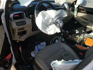 2016 Kia Sorento EX with VIN 5XYPHDA16GG137051, listed as a Copart auction lot 45541995 with 0 mi miles and Salvage Title. Bid and sale history available at carsss.com. Image 8.