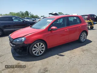 2012 Volkswagen Golf TDI with VIN WVWDM7AJ8CW340987, listed as a Copart auction lot 62113685 with 116,614 mi miles and Salvage title. Bid and sale history available at DreamBid. Image 1.