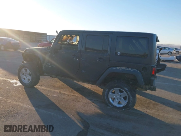 2018 Jeep Wrangler Unlimited Sport S with VIN 1C4BJWDG7JL884387, listed as a IAAI auction lot 41427788 with Not Provided miles and . Bid and sale history available at DreamBid. Image 3.