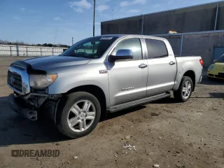 2008 Toyota Tundra 4WD Truck LTD with VIN 5TBDV58108S513327, listed as a Copart auction lot 48133855 with 151,037 mi miles and Salvage Title. Bid and sale history available at carsss.com. Image 1.