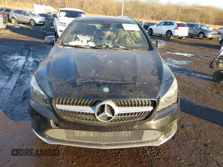 2017 Mercedes-Benz CLA with VIN WDDSJ4EB9HN455067, listed as a IAAI auction lot 41188890 with 1 mi miles. Bid and sale history available at carsss.com. Image 12.