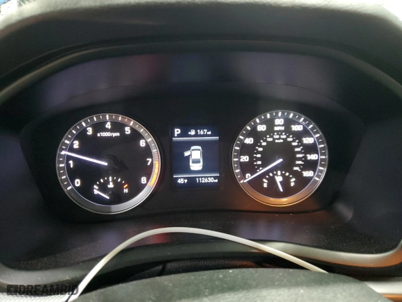 2019 Hyundai Sonata SE with VIN 5NPE24AF8KH731310, listed as a Copart auction lot 46824025 with 112,630 mi miles and Salvage Title. Bid and sale history available at carsss.com. Image 9.