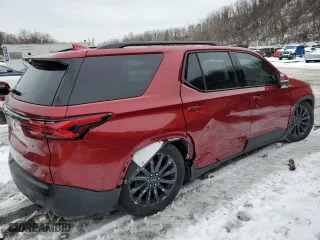 2023 Chevrolet Traverse RS with VIN 1GNEVJKW8PJ235059, listed as a Copart auction lot 44896475 with 38,741 mi miles and Salvage Title. Bid and sale history available at carsss.com. Image 3.