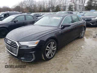 2019 Audi A6 Premium with VIN WAUK2AF21KN019029, listed as a Copart auction lot 47787735 with 54,598 mi miles and Salvage Title. Bid and sale history available at carsss.com. Image 1.