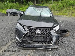 2022 Lexus RX 350 F Sport with VIN 2T2YZMDA6NC322346, listed as a Copart auction lot 61393195 with 54,576 mi miles and Salvage title. Bid and sale history available at DreamBid. Image 5.