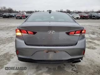 2018 Hyundai Sonata SEL with VIN 5NPE34AF8JH645913, listed as a Copart auction lot 47558495 with 155,853 mi miles and Salvage Title. Bid and sale history available at DreamBid. Image 6.