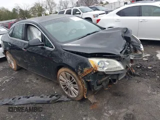 2013 Buick Verano with VIN 1G4PP5SK6D4176518, listed as a IAAI auction lot 41877095 with 126,136 mi miles. Bid and sale history available at carsss.com. Image 1.
