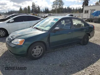 2001 Honda Civic LX z VIN JHMES16501S001288, wystawiony jako Copart lot #66742404 z przebiegiem 175 842 mil mil oraz Szkoda całkowita • Salvage title. Historia ofert i sprzedaży dostępna na DreamBid. Obrazek 1.