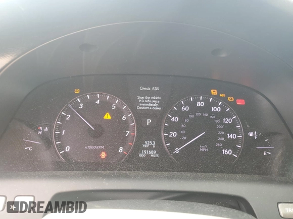 2007 Lexus LS 460 L z VIN JTHGL46F575011306, wystawiony jako Copart lot #53379905 z przebiegiem 191 689 mil mil oraz Szkoda całkowita • Salvage title. Historia ofert i sprzedaży dostępna na DreamBid. Obrazek 9.