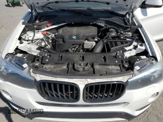 2016 BMW X3 xDrive28i with VIN 5UXWX9C54G0D91411, listed as a Copart auction lot 53906295 with 103,042 mi miles and Salvage Title. Bid and sale history available at DreamBid. Image 12.