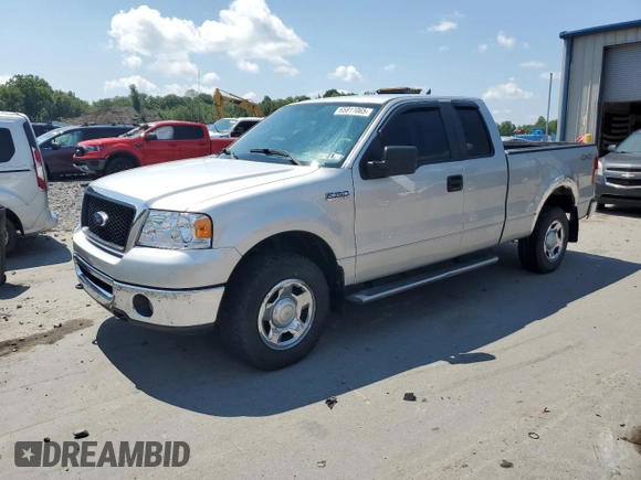 2008 Ford F-150 XLT with VIN 1FTPX14V58FB26899, listed as a Copart auction lot 65811065 with 365,446 mi miles and Salvage title. Bid and sale history available at DreamBid. Image 1.