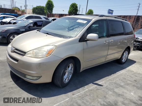 2005 Toyota Sienna XLE with VIN 5TDZA22C95S365305, listed as a Copart auction lot 62147565 with 137,931 mi miles and Clean title. Bid and sale history available at DreamBid. Image 1.