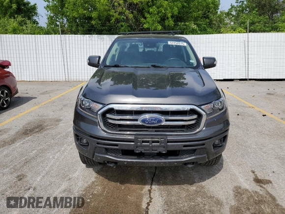 2019 Ford Ranger XL with VIN 1FTER4FHXKLA71059, listed as a Copart auction lot 57252615 with 109,351 mi miles and Salvage title. Bid and sale history available at DreamBid. Image 5.