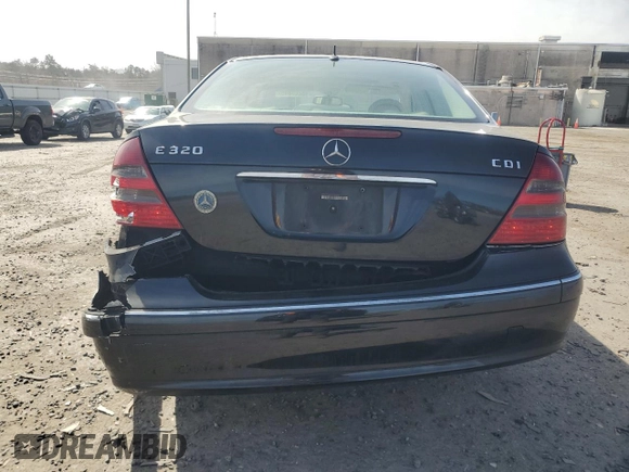 2005 Mercedes-Benz E-Class 3.2L CDI with VIN WDBUF26J95A738665, listed as a Copart auction lot 48203845 with 246,035 mi miles and Salvage Title. Bid and sale history available at carsss.com. Image 6.