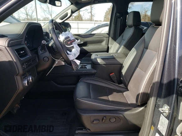 2021 GMC Yukon SLT with VIN 1GKS2BKD3MR282669, listed as a Copart auction lot 47634735 with 58,601 mi miles and Salvage Title. Bid and sale history available at carsss.com. Image 7.