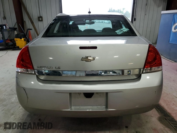 2006 Chevrolet Impala LS with VIN 2G1WB58K369199866, listed as a Copart auction lot 65974364 with 293,759 mi miles and Salvage title. Bid and sale history available at DreamBid. Image 6.