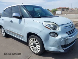 2014 FIAT 500L Lounge with VIN ZFBCFACH4EZ029817, listed as a IAAI auction lot 41909849 with 113,056 mi miles and . Bid and sale history available at DreamBid. Image 6.