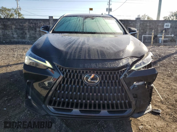 2022 Lexus NX with VIN JTJADCAZ0N2001908, listed as a Copart auction lot 85220374 with 23,344 mi miles and Salvage Title. Bid and sale history available at carsss.com. Image 5.