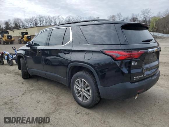 2022 Chevrolet Traverse LT Leather with VIN 1GNEVHKW0NJ153624, listed as a Copart auction lot 51580015 with 69,560 mi miles and Salvage Title. Bid and sale history available at carsss.com. Image 2.