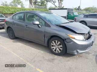 2012 Honda Civic LX z VIN 19XFB2F53CE307192, wystawiony jako IAAI lot #42432768 z przebiegiem 206 605 mil mil oraz . Historia ofert i sprzedaży dostępna na DreamBid. Obrazek 1.