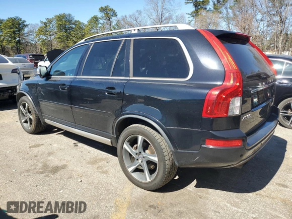 2013 Volvo XC90 I6 R-Design with VIN YV4952CF9D1638040, listed as a Copart auction lot 47192015 with 143,651 mi miles and Clean Title. Bid and sale history available at carsss.com. Image 2.