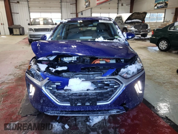2021 Hyundai Ioniq SE with VIN KMHC75LC3MU255554, listed as a Copart auction lot 41399685 with 64,149 mi miles and Salvage Title. Bid and sale history available at DreamBid. Image 5.