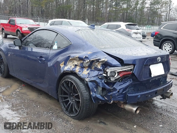 2017 Toyota 86 with VIN JF1ZNAA12H9703408, listed as a IAAI auction lot 41311374 with 90,661 mi miles. Bid and sale history available at carsss.com. Image 6.