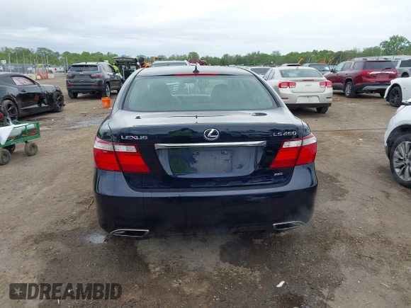 2009 Lexus LS 460 с VIN JTHCL46F995003808, выставлен на аукционе IAAI как лот 42236646 с пробегом 132 083 миль миль и . История ставок и продаж доступна на DreamBid. Изображение 17.