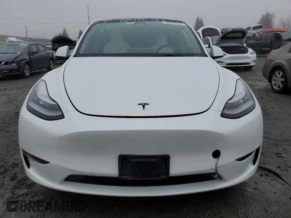 2021 Tesla Model Y Long Range with VIN 5YJYGDEE1MF267004, listed as a Copart auction lot 88708485 with 65,669 mi miles and Salvage Title. Bid and sale history available at DreamBid. Image 5.