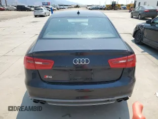 2013 Audi S6 Prestige with VIN WAUF2AFC6DN128504, listed as a Copart auction lot 61459994 with 116,393 mi miles and Salvage Title. Bid and sale history available at carsss.com. Image 6.