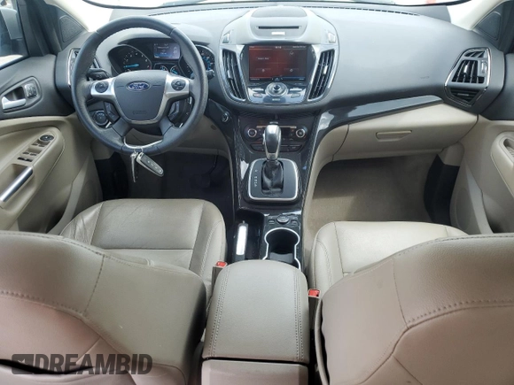 2014 Ford Escape Titanium with VIN 1FMCU0JX8EUB61768, listed as a Copart auction lot 51996795 with 102,360 mi miles and Clean Title. Bid and sale history available at carsss.com. Image 8.