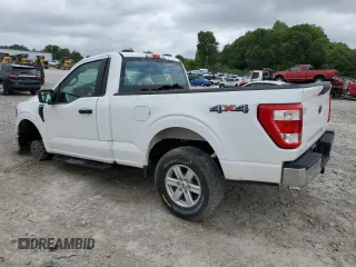 2021 Ford F-150 XL with VIN 1FTMF1EP7MKE72931, listed as a Copart auction lot 60650605 with 23,825 mi miles and Salvage title. Bid and sale history available at DreamBid. Image 2.