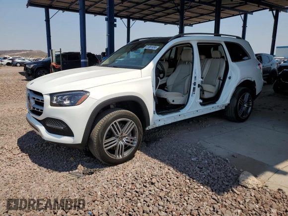 2023 Mercedes-Benz GLS 450 with VIN 4JGFF5KEXPA968296, listed as a Copart auction lot 61881034 with 10,938 mi miles and Salvage Title. Bid and sale history available at DreamBid. Image 1.