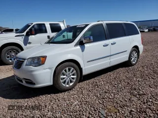 2015 Chrysler Town & Country Limited Platinum with VIN 2C4RC1GG7FR743471, listed as a Copart auction lot 49981625 with 142,585 mi miles and Clean Title. Bid and sale history available at carsss.com. Image 1.