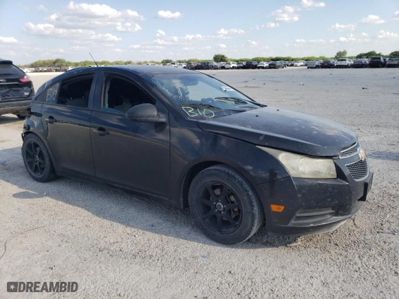 2013 Chevrolet Cruze LS with VIN 1G1PA5SH6D7267550, listed as a Copart auction lot 72148684 with 0 mi miles and Salvage Title. Bid and sale history available at carsss.com. Image 4.