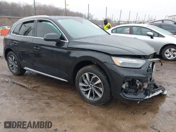2021 Audi Q5 Prestige z VIN WA1CAAFY3M2096367, wystawiony jako IAAI lot #41724952 z przebiegiem 39 097 mil mil oraz . Historia ofert i sprzedaży dostępna na DreamBid. Obrazek 1.