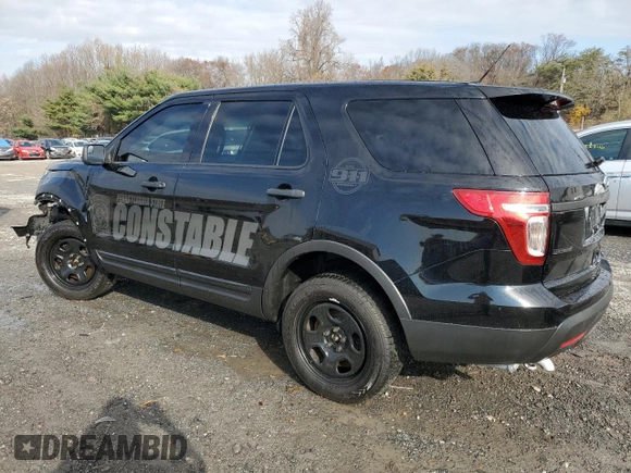 2014 Ford Utility Police Interceptor with VIN 1FM5K8AR8EGB19937, listed as a Copart auction lot 79440294 with 140,325 mi miles and Salvage Title. Bid and sale history available at carsss.com. Image 2.