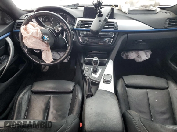 2015 BMW 4 Series 435i xDrive with VIN WBA4B3C58FGV48717, listed as a Copart auction lot 87610535 with 134,623 mi miles and Salvage Title. Bid and sale history available at DreamBid. Image 8.