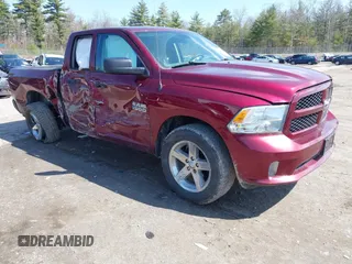2018 Ram 1500 Express z VIN 1C6RR7FGXJS265225, wystawiony jako IAAI lot #42026301 z przebiegiem 109 131 mil mil oraz . Historia ofert i sprzedaży dostępna na DreamBid. Obrazek 1.