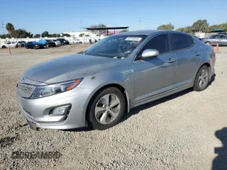 2016 Kia Optima Hybrid with VIN KNAGM4AD5G5096925, listed as a Copart auction lot 80788554 with 0 mi miles and Clean Title. Bid and sale history available at carsss.com. Image 1.