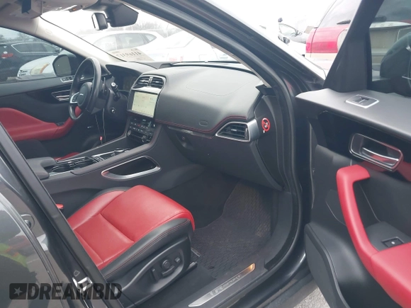 2017 Jaguar F-Pace 35t R-Sport with VIN SADCL2BV3HA884003, listed as a IAAI auction lot 41169317 with 76,563 mi miles and . Bid and sale history available at DreamBid. Image 5.