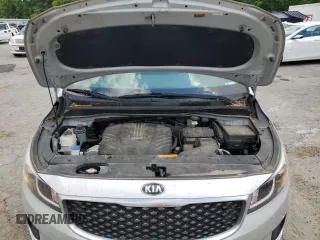 2018 Kia Sedona LX with VIN KNDMB5C17J6403033, listed as a Copart auction lot 53404425 with 52,872 mi miles and Salvage Title. Bid and sale history available at carsss.com. Image 13.