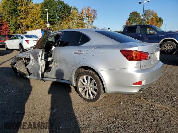2009 Lexus IS 250 z VIN JTHCK262895031801, wystawiony jako Copart lot #48861765 z przebiegiem Nie podano mil oraz Szkoda całkowita • Salvage title. Historia ofert i sprzedaży dostępna na DreamBid. Obrazek 2.