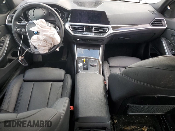 2020 BMW 3 Series 330i xDrive with VIN 3MW5R7J00L8B13473, listed as a Copart auction lot 47280485 with 0 mi miles and Salvage Title. Bid and sale history available at carsss.com. Image 8.