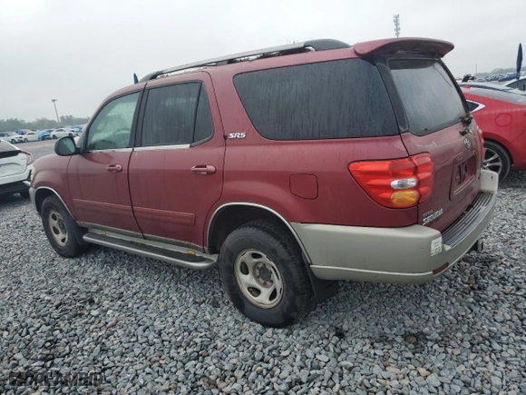 2001 Toyota Sequoia SR5 with VIN 5TDZT34A01S036157, listed as a Copart auction lot 50549555 with 231,759 mi miles and Clean Title. Bid and sale history available at carsss.com. Image 2.
