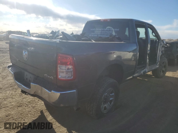 2022 Ram 2500 Big Horn with VIN 3C6UR5DL6NG298945, listed as a Copart auction lot 84228454 with 72,147 mi miles and Salvage Title. Bid and sale history available at carsss.com. Image 3.