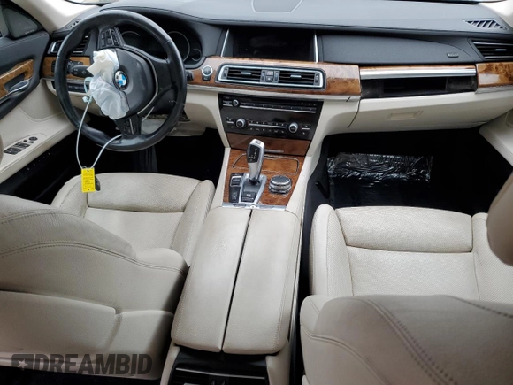 2015 BMW 7 Series 740Li with VIN WBAYE4C55FD947438, listed as a Copart auction lot 78046534 with Not Provided miles and Salvage Title. Bid and sale history available at DreamBid. Image 8.