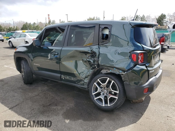 2021 Jeep Renegade Upland Edition with VIN ZACNJDAB1MPM46410, listed as a Copart auction lot 51080655 with 27,954 mi miles and Salvage Title. Bid and sale history available at carsss.com. Image 2.